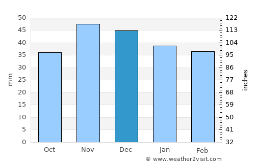 Segarcea Vale average rain in December