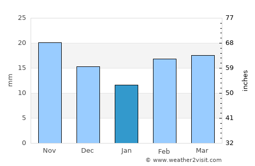 Seminole average rain in January