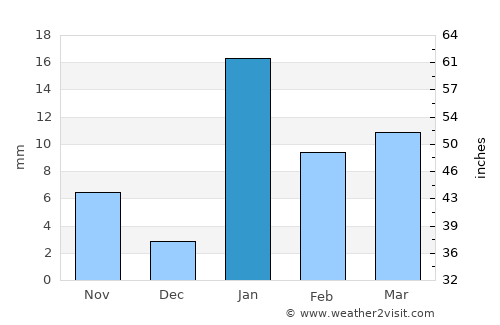 Shaikhpura average rain in January