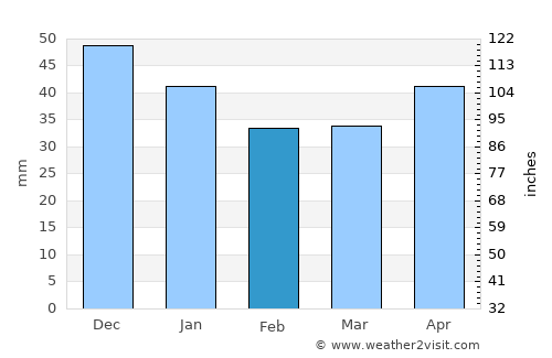 Shchigry average rain in February