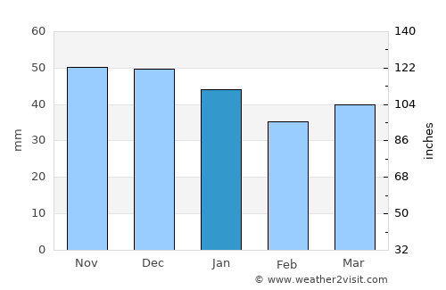 Slonim average rain in January