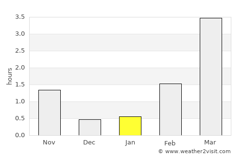 Snåsa average rain in January