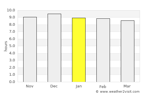 Soweto average rain in January