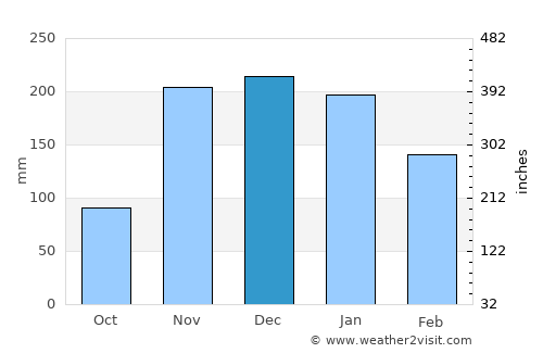 Springfield average rain in December