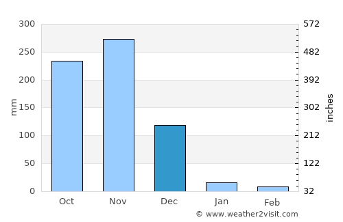 Srīperumbūdūr average rain in December