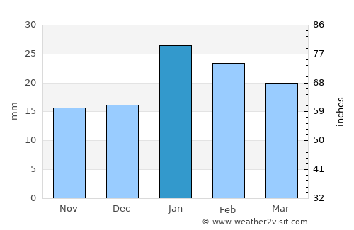 Stoneville average rain in January