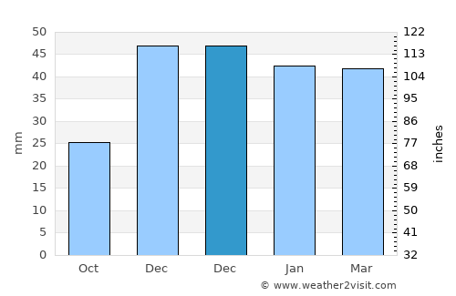Sulusaray average rain in December