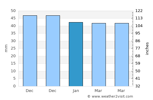 Sulusaray average rain in January
