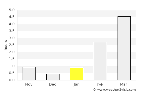 Syktyvkar average rain in January