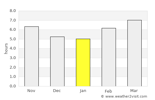 Texas City average rain in January
