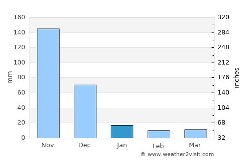 Tiruvannāmalai average rain in January