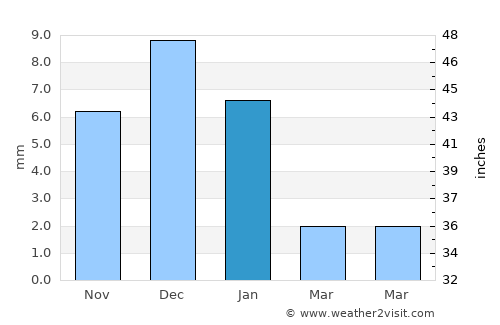 Tlahualilo de Zaragoza average rain in January