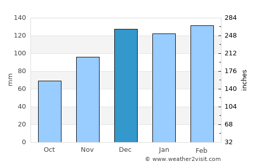 Troy average rain in December