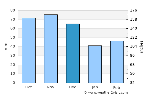 Troy average rain in December