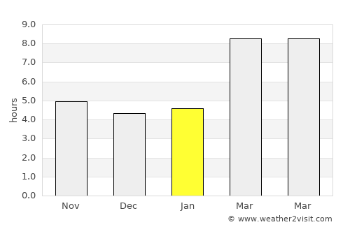 Twin Falls average rain in January