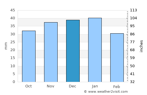 Virginia City average rain in December