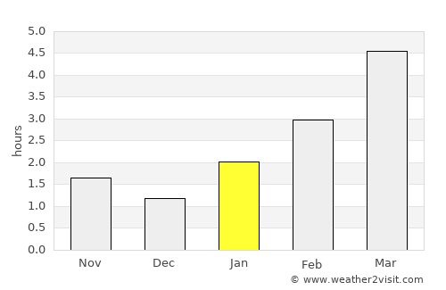 Vyetka average rain in January