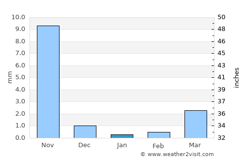 Wānkāner average rain in January