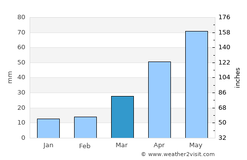 Webster average rain in March