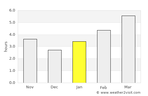 Wheeling average rain in January