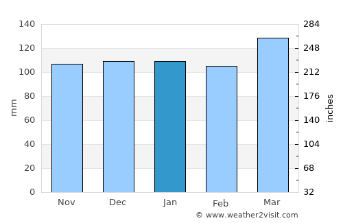 Williamsburg average rain in January