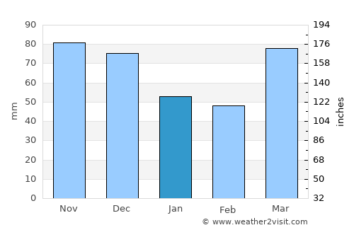 Williamsport average rain in January