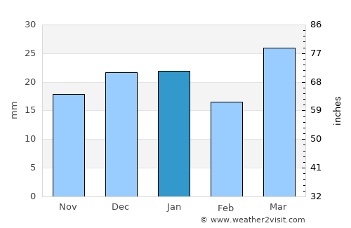 Yorkton average rain in January