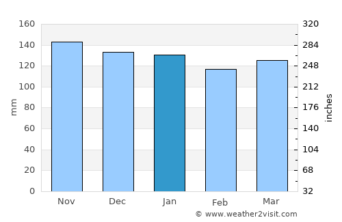 Zermatt average rain in January