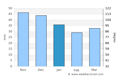 Zhlobin average rain in January