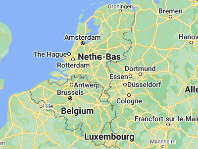 Map showing location of Aarle-Rixtel (51.50976, 5.63839)