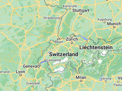Map showing location of Aarwangen (47.23845, 7.76854)