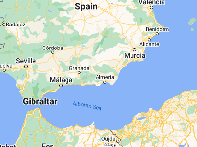 Map showing location of Abla (37.14245, -2.77808)
