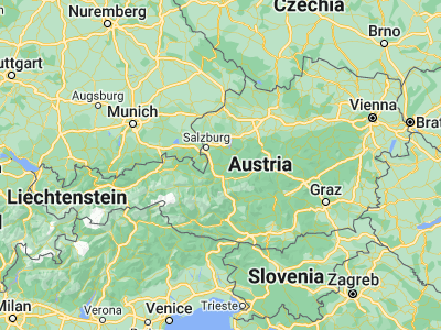 Map showing location of Abtenau (47.56373, 13.34599)