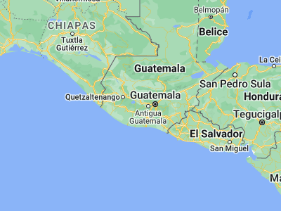 Map showing location of Acatenango (14.55194, -90.94222)