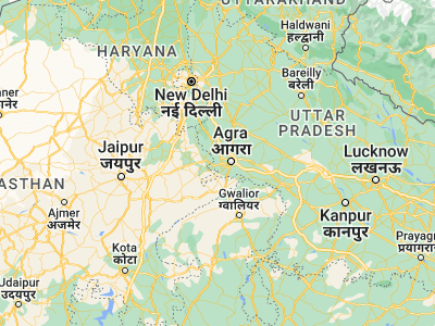 Map showing location of Achhnera (27.1787, 77.75739)