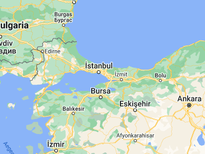 Map showing location of Adalar (40.86778, 29.13306)