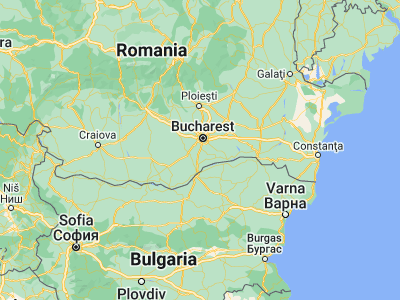Map showing location of Adunaţii-Copăceni (44.25333, 26.0475)