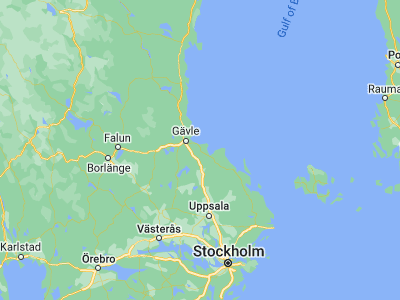 Map showing location of Älvkarleby (60.57081, 17.44895)