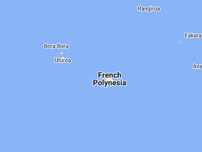 Map showing location of Afareaitu (-17.55, -149.78333)