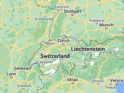 Map showing location of Affoltern am Albis (47.27743, 8.45128)