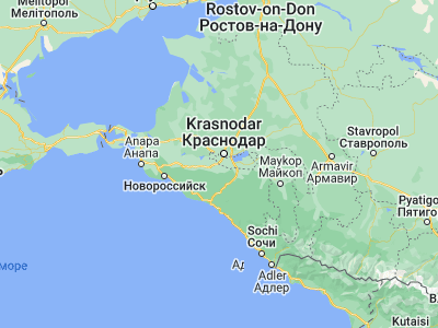 Map showing location of Afipskiy (44.90212, 38.84393)