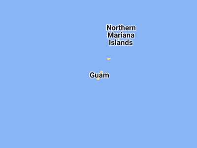 Map showing location of Agana Heights Village (13.46559, 144.74795)