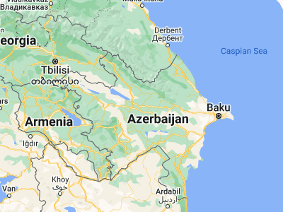 Map showing location of Ağdaş (40.65, 47.47611)