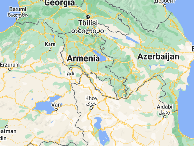 Map showing location of Aghavnadzor (39.78222, 45.22753)