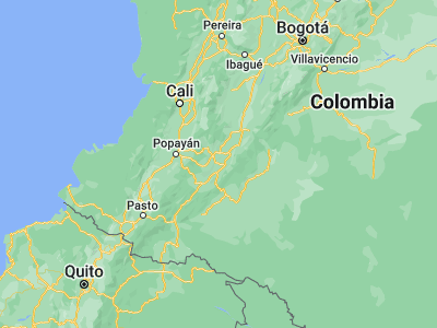 Map showing location of Agrado (2.25725, -75.77142)