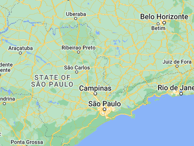 Map showing location of Aguaí (-22.05944, -46.97861)