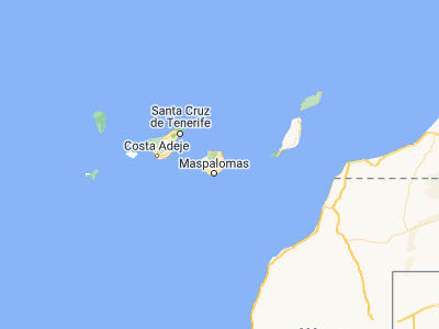 Map showing location of Agüimes (27.90539, -15.44609)