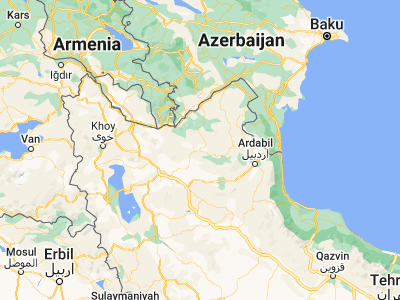 Map showing location of Ahar (38.4774, 47.0699)