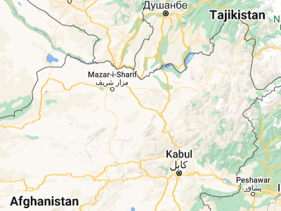Map showing location of Aībak (36.26468, 68.01551)