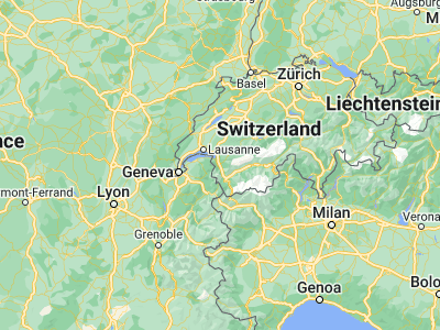 Map showing location of Aigle (46.3181, 6.96457)